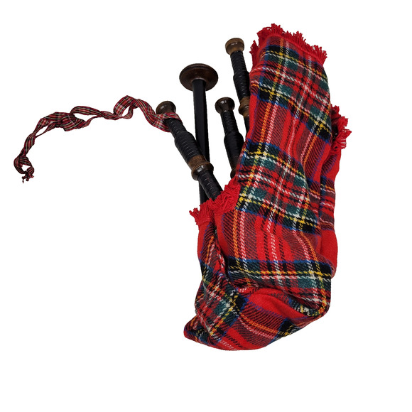 Vintage Scottish Bagpipes Kids Children Junior Musical Instruments Instrument - Picture 1 of 12